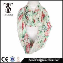 wholesale 100% viscose print scarf with soft handfeelings